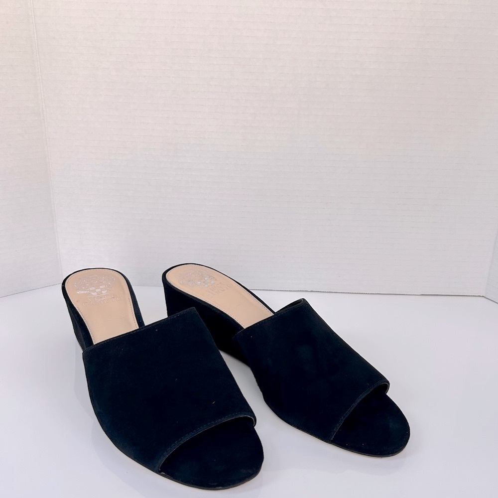 Vince Camuto Black Women's Mules